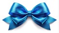 Elegant Blue Diagonal Ribbon Bow Vector Graphic: A Stylish Design Element for Architectural, Decor, and Royalty Free Stock Photo
