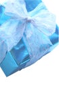 Elegant blue present