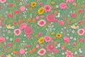Elegant Botanical Wallpaper in Soft Pastels for a Timeless Look with Generative AI
