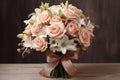 Elegant Bouquet of Roses and Lilies