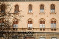 Elegant building in the town center in Lodi in Lombardy (Italy)