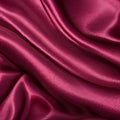 Elegant burgundy silk fabric