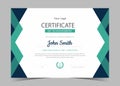 elegant business certificates  multipurpose certificate  achievement template Royalty Free Stock Photo