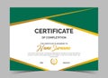elegant business certificates  multipurpose certificate  achievement template Royalty Free Stock Photo