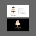 Elegant Cake Business Card Design