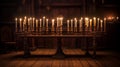 Elegant Candelabra with Taper Candles