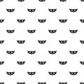 Elegant carnival mask pattern seamless vector