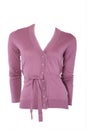 Elegant cashmere female cardigan