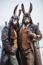 The Carnival of Venice, Italy in 2020, Aviator Rabbits