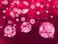 Elegant Christmas Background. EPS 8 Royalty Free Stock Photo