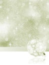 Elegant Christmas balls on abstract . EPS 8 Royalty Free Stock Photo