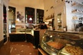 Elegant coffee bar in Rome