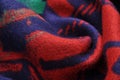 Elegant colorful cashmere scarf