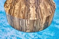 Coffee table of plywood and Black Ofram veneer in room