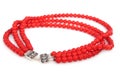 Elegant coral necklace