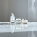 Elegant Cosmetic Packaging Reflections: A Study in Light and Delicacy