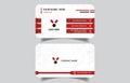 Elegant creative business card design template editable vector file Editable File Editable modern vector file