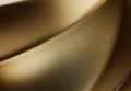 Elegant 3D Rendered Gold Abstract Wave Ripple Background