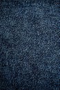 Elegant dark blue denim texture featuring a classic weave pattern for fashion and design uses Royalty Free Stock Photo