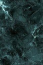 Elegant Dark Green Marble Stone Texture with Luxurious Patterns and Veining for Design Projects. Royalty Free Stock Photo