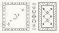 Elegant Decorative Frame and Border Elements Set, vector design Generative AI Royalty Free Stock Photo