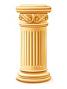 Elegant decorative pillar Royalty Free Stock Photo