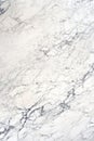 Elegant Delicate Veined White Marble Surface Texture with Smooth Stone Patterns for Luxury Interiors Royalty Free Stock Photo