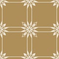 Elegant design seamless repetitive floral pattern texture background with combination of two colors.