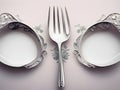 Elegant Dining Essentials: Captivating Spoon and Fork Imagery