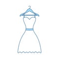 Elegant Dress On Shoulders Icon