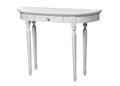 Elegant dressing table isolated over white