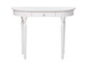 Elegant dressing table isolated over white Royalty Free Stock Photo