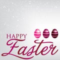 Elegant Easter Egg card Royalty Free Stock Photo