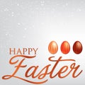 Elegant Easter Egg card Royalty Free Stock Photo