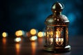 Elegant Eastern-style Candlelit Lantern - Ramadan Decor for Homes, Streets, and Public Spaces