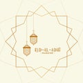 Elegant eid al adha islamic festival background