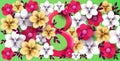 elegant eight number womens day 8 march holiday celebration banner flyer or greeting card