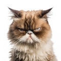 Elegant And Emotive: Grumpy Cat In Polixeni Papapetrou Style Royalty Free Stock Photo