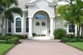 Elegant Entrance to Beautiful Home Royalty Free Stock Photo