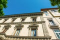 Elegant facade in Florence