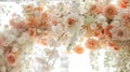 Elegant Floral Arrangement in Soft Pastel Tones for Weddings