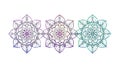 Elegant Floral Mandala Pattern, Spiritual Decorative Design, vector design Generative AI Royalty Free Stock Photo