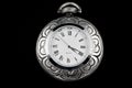 Elegant flower pocket watch