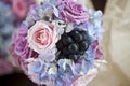 Elegant flowers bouquet composition Royalty Free Stock Photo