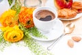 Elegant fresh breakfast Royalty Free Stock Photo