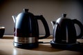 Elegant and Functional A High Resolution Photo of a Realistic Electric Kettle.AI Generated