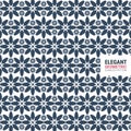 Elegant geometric seamless pattern - blend of retro and modern styles. Royalty Free Stock Photo