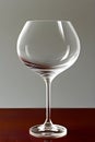 Elegant glass goblet for cocktail generated by ai
