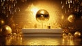 elegant gold party background