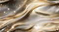 Elegant Golden Shimmering Abstract Background Glow